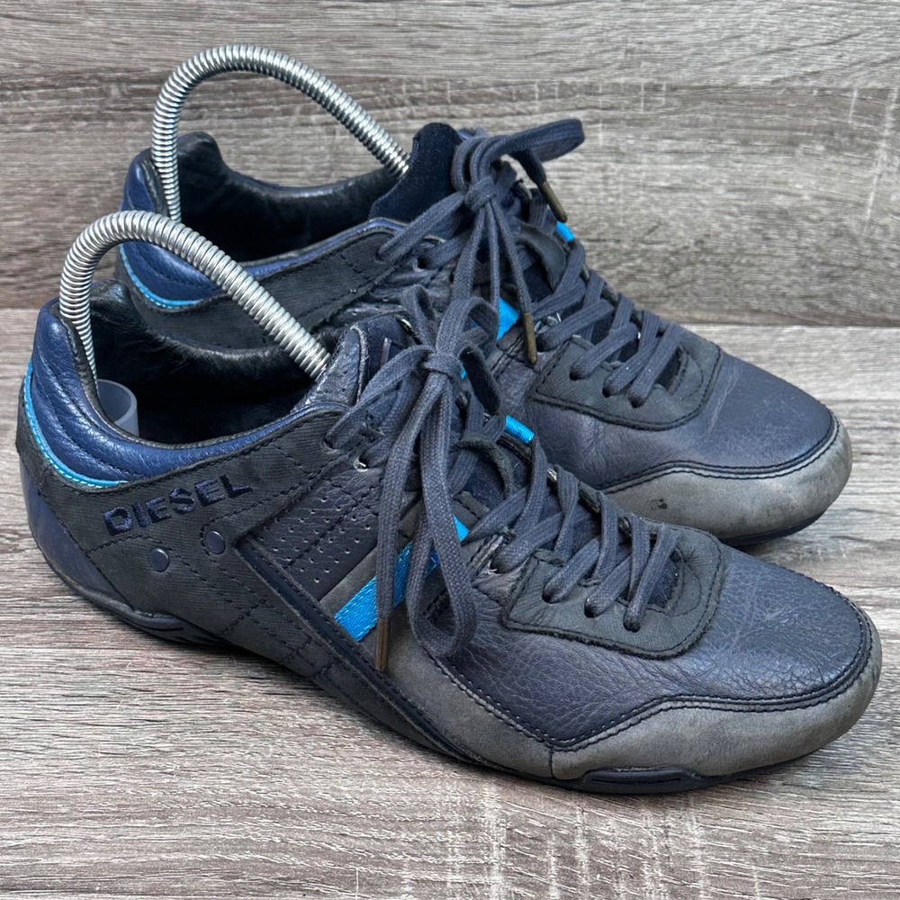 Diesel Korbin II Sneakers Mens 8.5 Leather Driving Shoes Low Top Y2K 90s VTG